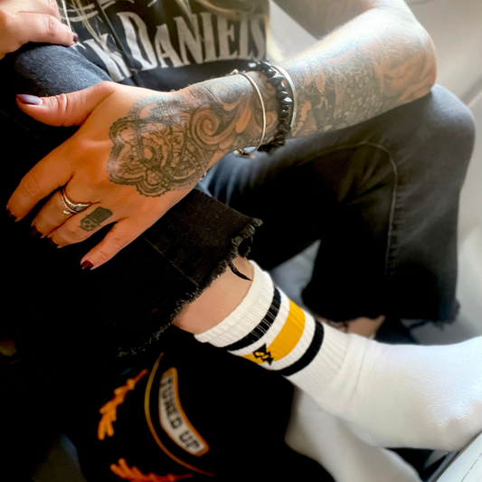 ELECTRIC VINTAGE - CREW SOCKS *LIMITED EDITION*