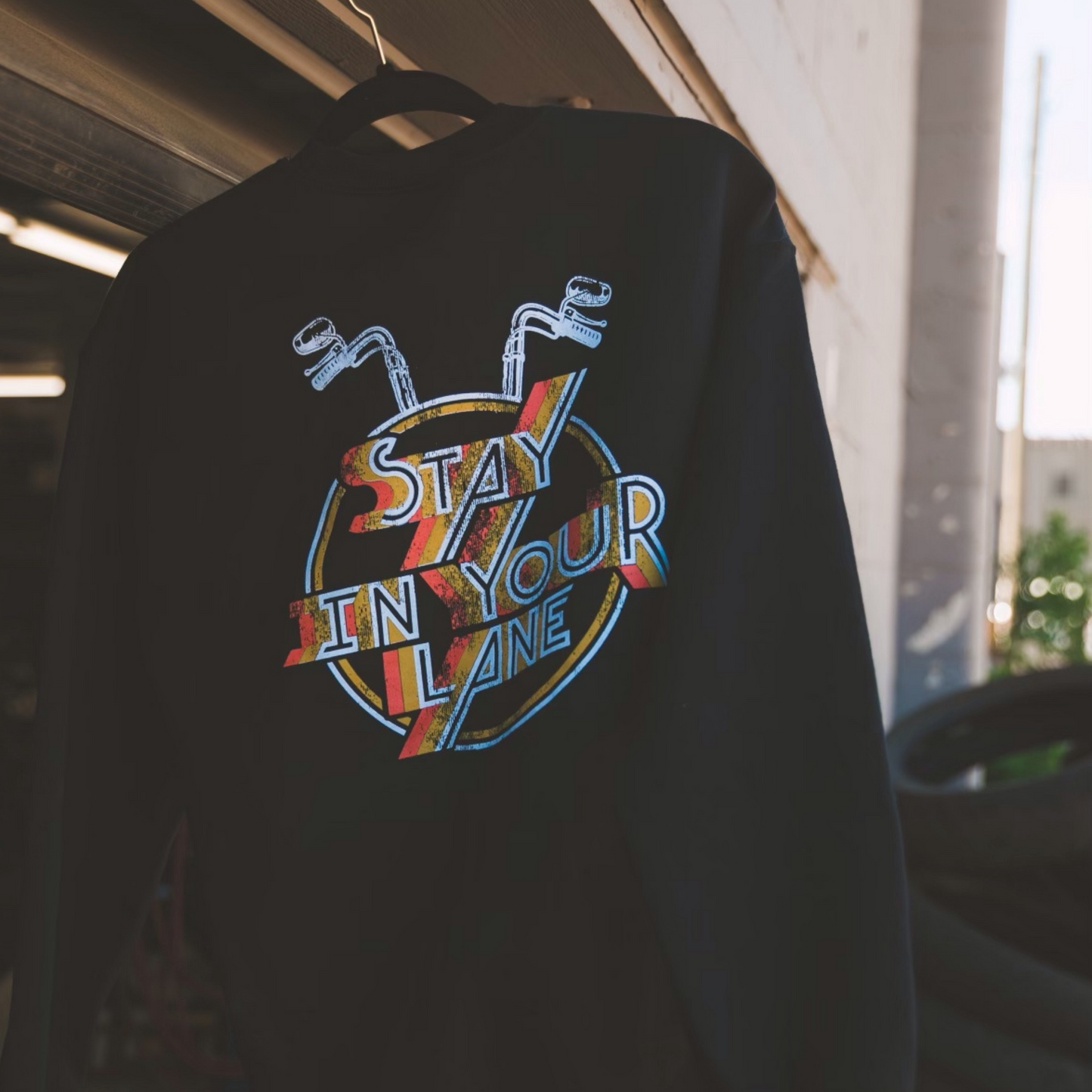 STAY IN YOUR LANE - UNISEX CREWNECK