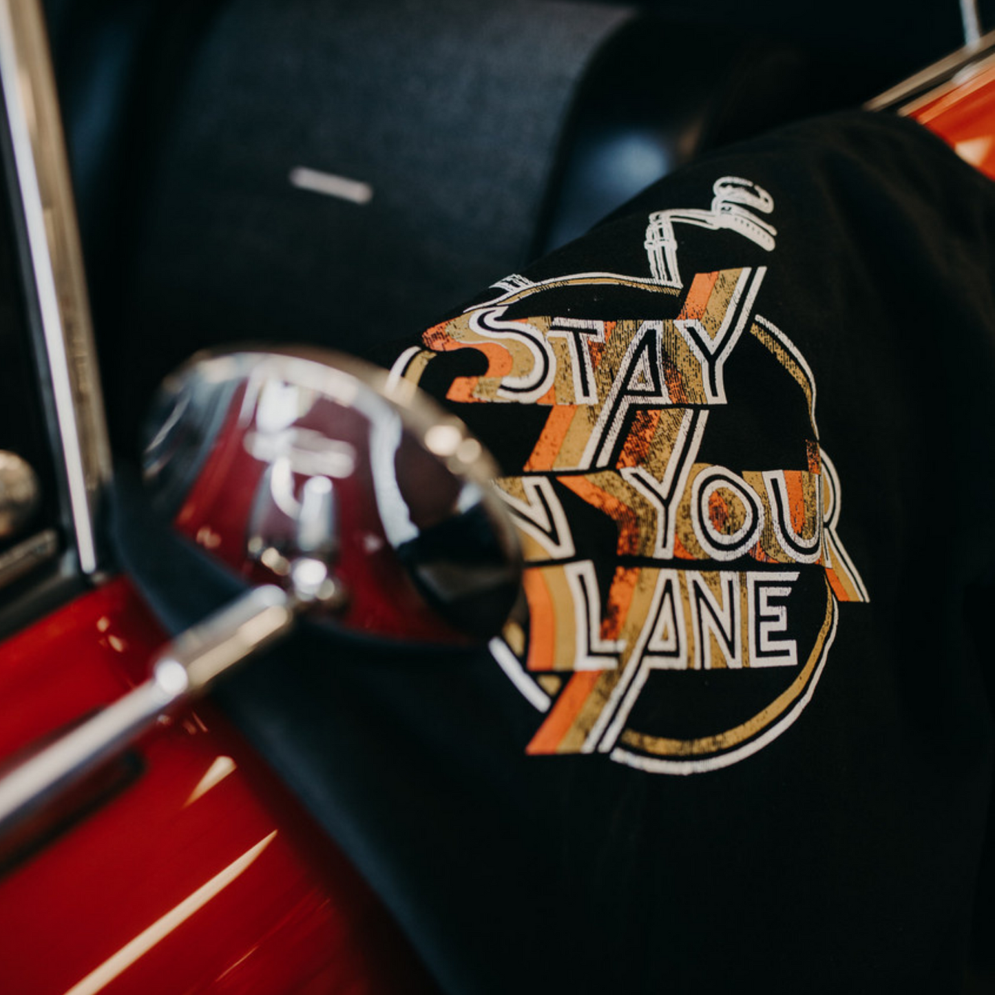 STAY IN YOUR LANE  - UNISEX CREWNECK
